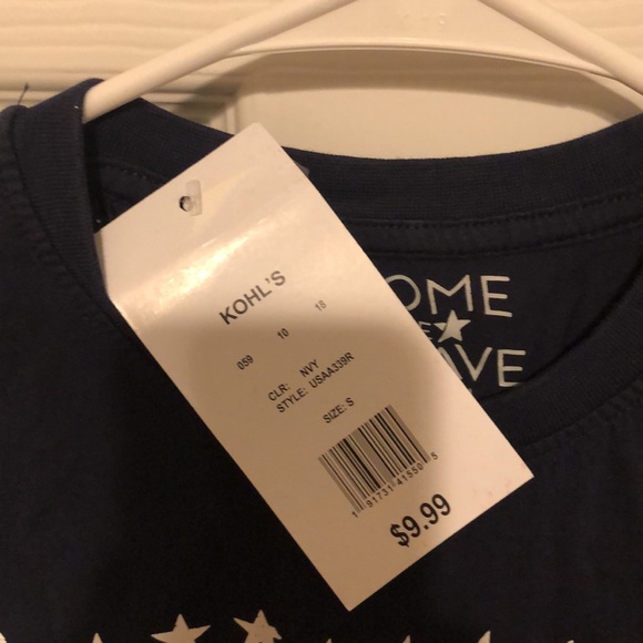 Home of the Brave boys tee shirt size S - Picture 2 of 2